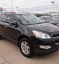 chevrolet traverse 2010 black suv lt 6 cylinders automatic 77340