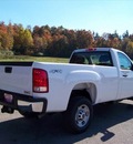 gmc sierra 2500hd 2013 white work truck gasoline 8 cylinders 4 wheel drive automatic 44024