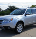 subaru forester 2013 silver wagon 2 5x premium gasoline 4 cylinders all whee drive automatic with overdrive 77099