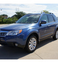 subaru forester 2013 blue wagon 2 5x limited gasoline 4 cylinders all whee drive automatic 77099