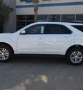 chevrolet equinox 2013 white lt gasoline 6 cylinders front wheel drive automatic 78155