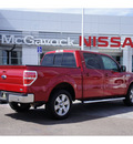 ford f 150 2010 dk  red lariat 8 cylinders automatic 79119