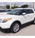 ford explorer 2013 white suv limited 4 cylinders automatic 77074