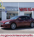 nissan maxima 2009 dk  red sedan 3 5 s 6 cylinders automatic 79119