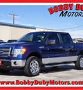 ford f 150 2010 dk  blue xlt 8 cylinders automatic 79110