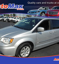 chrysler town and country 2012 silver van touring flex fuel 6 cylinders front wheel drive automatic 34474