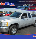 chevrolet silverado 1500 2012 silver pickup truck lt flex fuel 8 cylinders 2 wheel drive automatic 34474