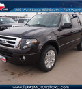 ford expedition 2013 brown suv limited 8 cylinders automatic 76108