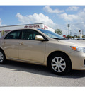 toyota corolla 2011 gold sedan le gasoline 4 cylinders front wheel drive automatic 76543