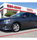 toyota corolla 2011 gray sedan s gasoline 4 cylinders front wheel drive automatic 76543