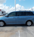 honda odyssey 2010 blue van ex l w dvd 6 cylinders automatic with overdrive 77469