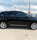 lexus rx 350 2010 black suv 6 cylinders shiftable automatic 77074