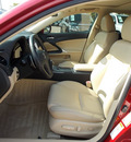 lexus is 250 2006 red sedan 6 cylinders shiftable automatic 77074