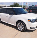 ford flex 2013 white sel 6 cylinders automatic 77074
