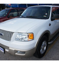 ford expedition 2005 white suv king ranch gasoline 8 cylinders rear wheel drive automatic 78748