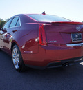 cadillac ats 2013 red sedan luxury 4 cylinders automatic 27330