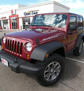 jeep wrangler 2013 red suv rubicon gasoline 6 cylinders 4 wheel drive automatic 81212