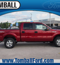 ford f 150 2013 ruby red metallic xlt flex fuel 8 cylinders 4 wheel drive automatic 77375