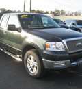 ford f 150 2004 green lariat gasoline 8 cylinders 4 wheel drive automatic with overdrive 62863