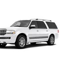 lincoln navigator l 2013 white suv flex fuel 8 cylinders 2 wheel drive 6 speed automatic 75235