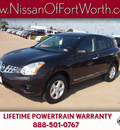 nissan rogue 2013 black amethyst s gasoline 4 cylinders front wheel drive automatic 76116