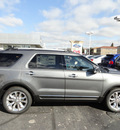 ford explorer 2013 gray suv xlt flex fuel 6 cylinders 2 wheel drive automatic with overdrive 60546