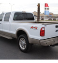 ford f 250 super duty 2010 white king ranch diesel 8 cylinders 4 wheel drive automatic 78501