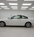 bmw 3 series 2003 white coupe 330ci gasoline 6 cylinders rear wheel drive automatic 78028