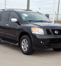 nissan armada 2011 black suv sv gasoline 8 cylinders 4 wheel drive automatic with overdrive 77469