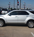 chevrolet equinox 2010 silver suv ltz gasoline 6 cylinders front wheel drive 6 speed automatic 77090