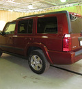 jeep commander 2007 red suv sport 6 cylinders automatic 44883