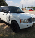 land rover range rover 2008 white suv sc 8 cylinders automatic 75067