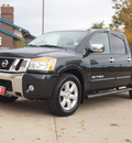 nissan titan 2008 dk  green le 8 cylinders automatic 80301