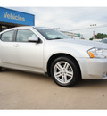 dodge avenger 2010 silver sedan r t gasoline 4 cylinders front wheel drive automatic 77034