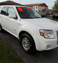mercury mariner 2008 white suv premier gasoline 6 cylinders all whee drive automatic 14224