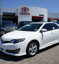 toyota camry 2012 white sedan se 4 cylinders 6 speed automatic 76087