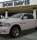 ram 1500 2012 white sport gasoline 8 cylinders 2 wheel drive automatic 76011