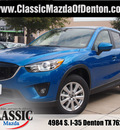 mazda cx 5 2013 lt  blue sport gasoline 4 cylinders front wheel drive automatic 76210