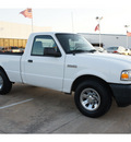 ford ranger 2009 white gasoline 4 cylinders 2 wheel drive automatic 77034