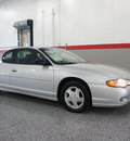chevrolet monte carlo 2004 silver coupe ss gasoline 6 cylinders front wheel drive automatic 44060