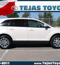 ford edge 2008 tan suv limited gasoline 6 cylinders front wheel drive automatic 77338