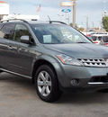 nissan murano 2007 silver suv sl gasoline 6 cylinders front wheel drive automatic with overdrive 77477