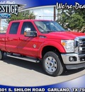 ford f 250 super duty 2012 vermillion red lariat biodiesel 8 cylinders 4 wheel drive 6 speed automatic 75041