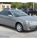 cadillac cts 2006 silver sedan gasoline 6 cylinders rear wheel drive shiftable automatic 77037