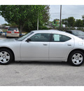 dodge charger 2008 silver sedan gasoline 6 cylinders rear wheel drive shiftable automatic 77037