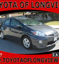toyota prius 2010 gray ii hybrid 4 cylinders front wheel drive automatic 75604