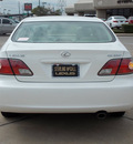 lexus es 330 2004 white sedan gasoline 6 cylinders front wheel drive automatic with overdrive 77074