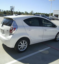 toyota prius c 2012 white hatchback three hybrid 4 cylinders front wheel drive automatic 75569