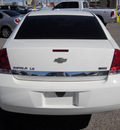 chevrolet impala 2008 white sedan ls 6 cylinders automatic 79925