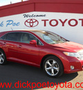 toyota venza 2009 red wagon fwd v6 gasoline 6 cylinders front wheel drive automatic 79925